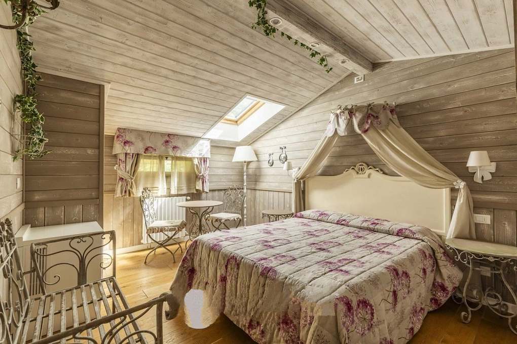 La Villa e l'Appennino camera shabby chic 8