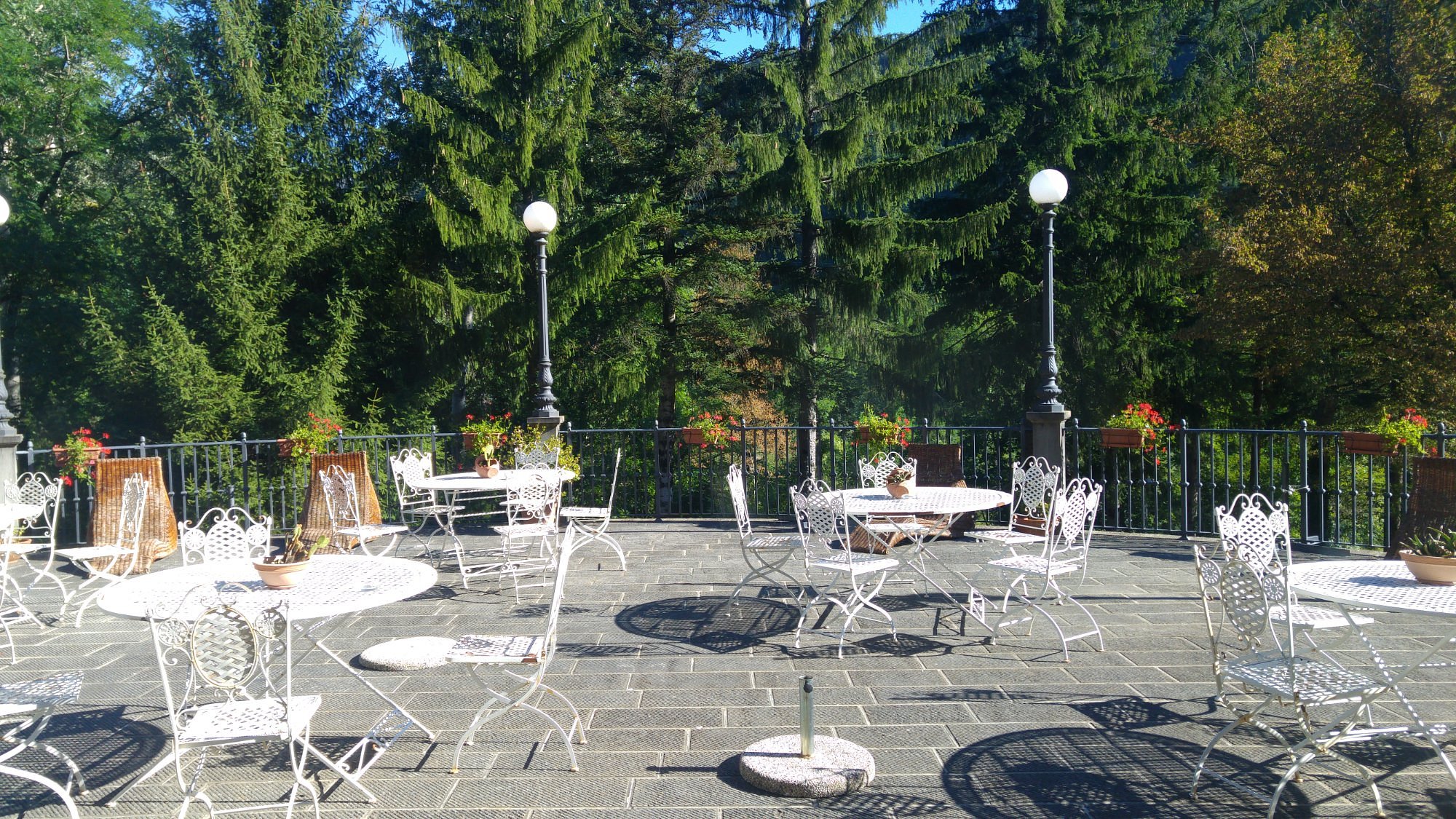 La Villa e l'Appennino esterno terrazza