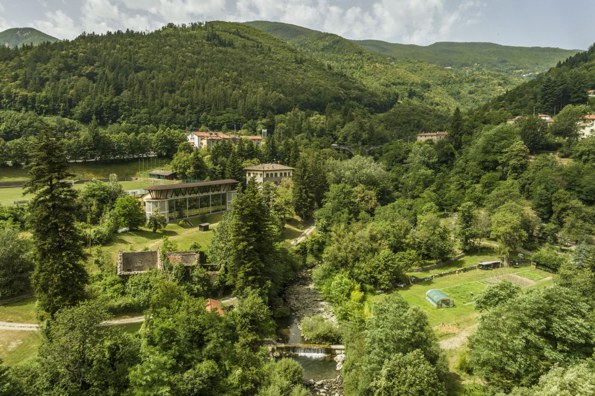 La Villa e l'Appennino esterno villa basilewsky 36