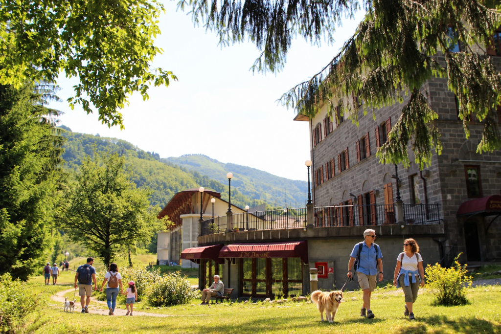 villa basilewsky villeggianti nel parco